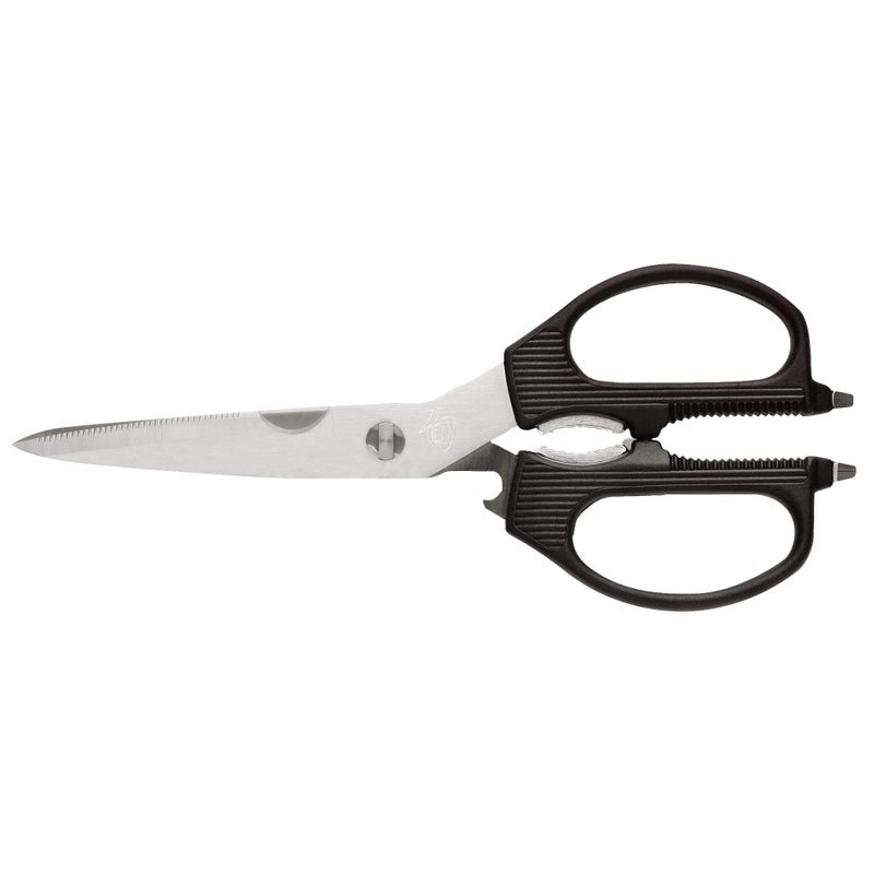 Shun Multi Purpose Kitchen Shears, Heavy Duty Cooking Scissors, Durable 420J2 Stainless Steel, Detachable Blades for Easy Cleaning, Kitchen Shears for Professional and Home Chefs - Image 1